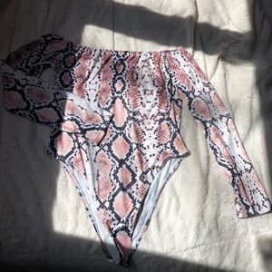 NEVER WORN! SHEIN long sleeve bodysuit